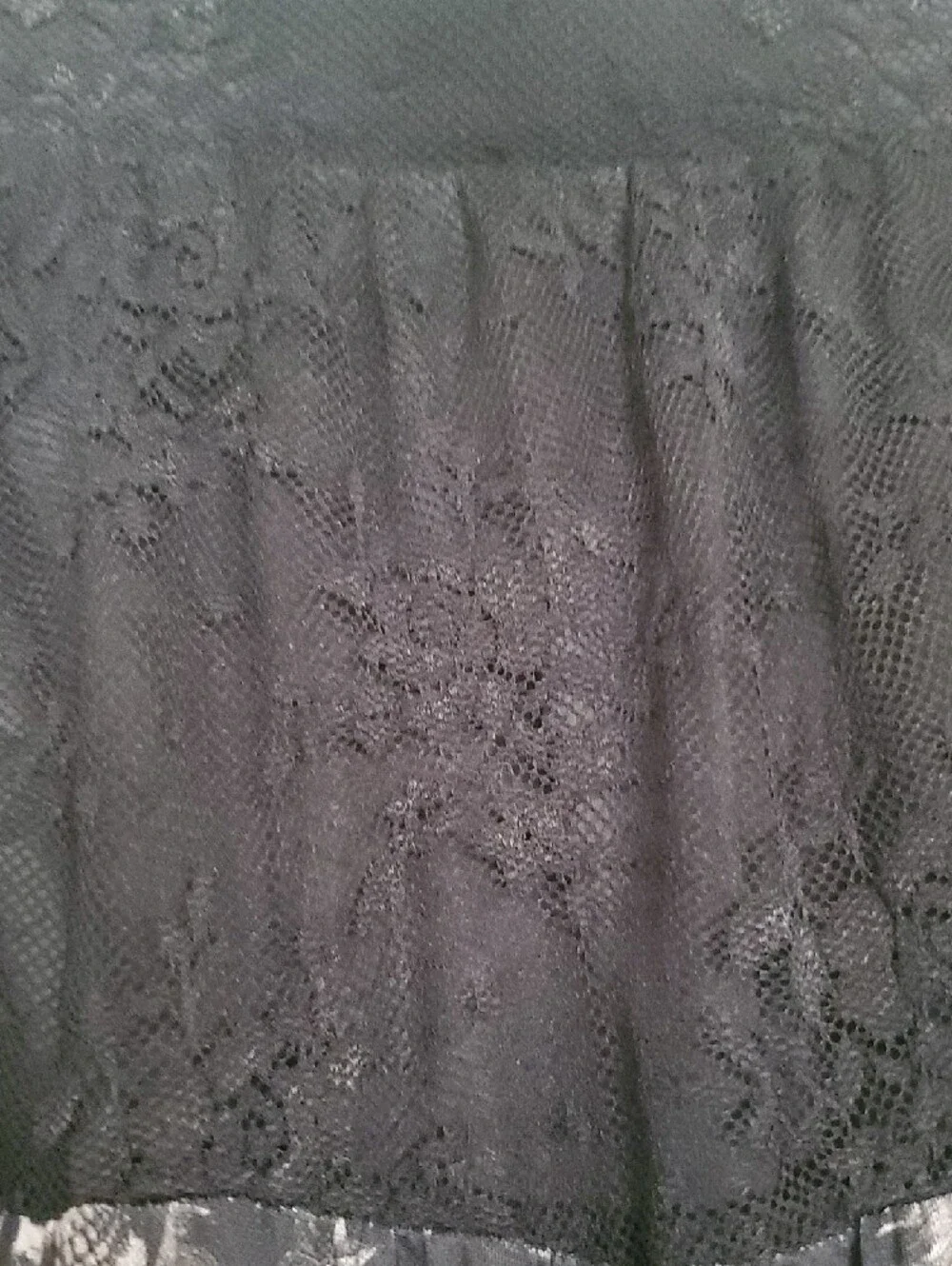 Hot Topic's Black Gold Celestial Skulls Midi Skirt with Moon Print - Picture 6 of 11